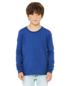 Bella + Canvas Youth Jersey Long-Sleeve T-Shirt