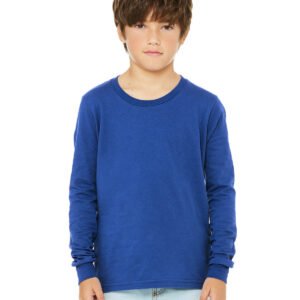 Bella + Canvas Youth Jersey Long-Sleeve T-Shirt
