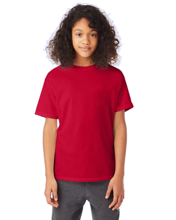 Hanes Youth T-Shirt - Image 6