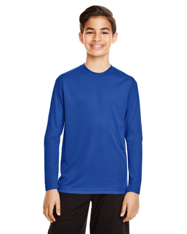 Team 365 Youth Zone Performance Long-Sleeve T-Shirt - Image 14