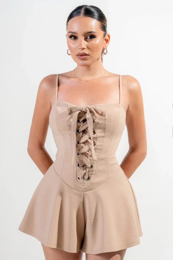 Stretch Woven Jumpsuit - Image 5