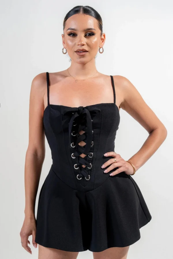 Stretch Woven Jumpsuit - Image 4