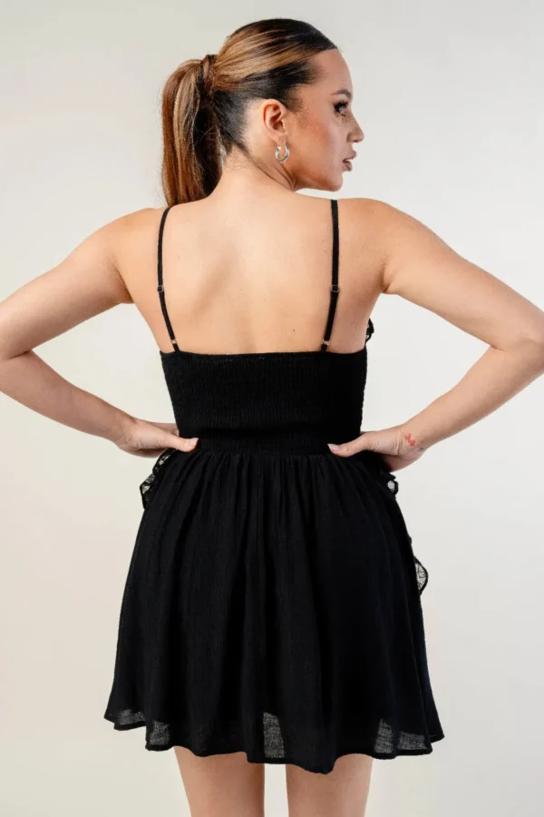 Crinkle Lined Dress - Image 2