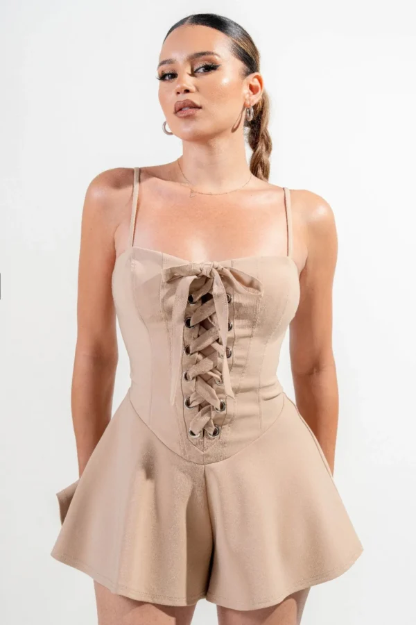 Stretch Woven Jumpsuit - Image 5