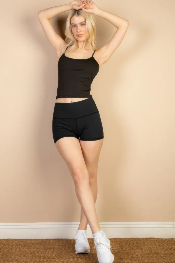 Wide Band Waist Shorts - Image 4