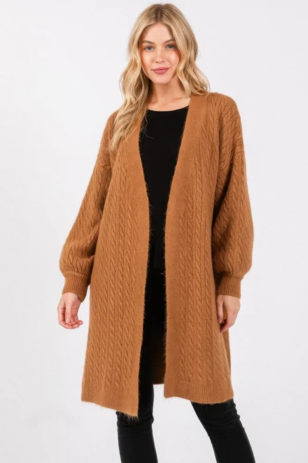 Cable Knit Cardigan - Image 7