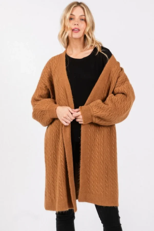 Cable Knit Cardigan - Image 6