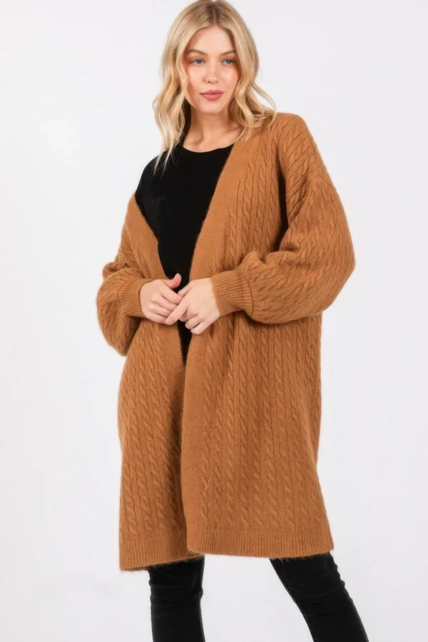 Cable Knit Cardigan - Image 5