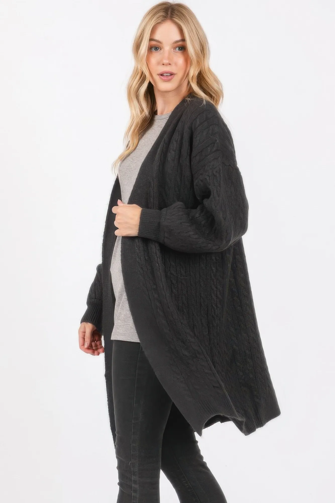 Cable Knit Cardigan