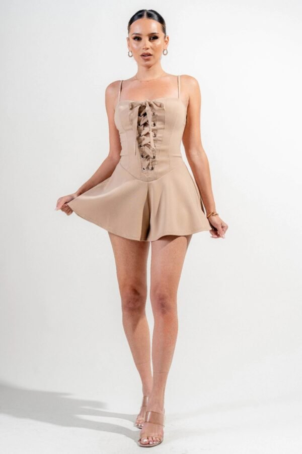 Stretch Woven Jumpsuit - Image 3