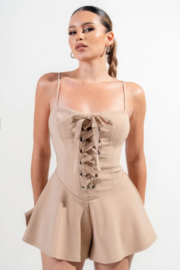 Stretch Woven Jumpsuit - Image 4