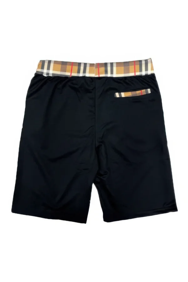Plaid Checkered Band Shorts - Image 2