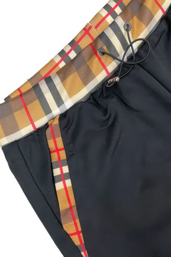 Plaid Checkered Band Shorts - Image 3