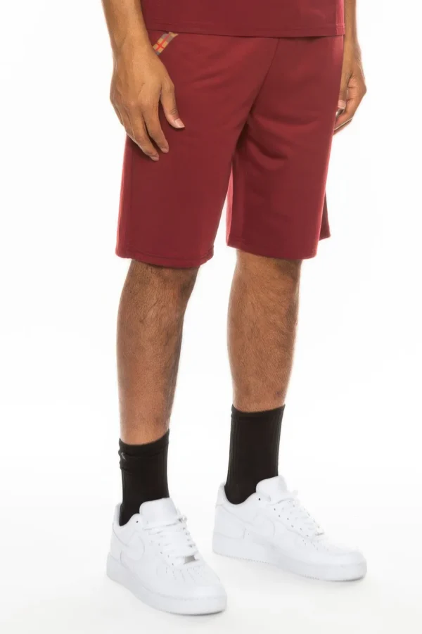 Plaid Checkered Band Shorts - Image 9