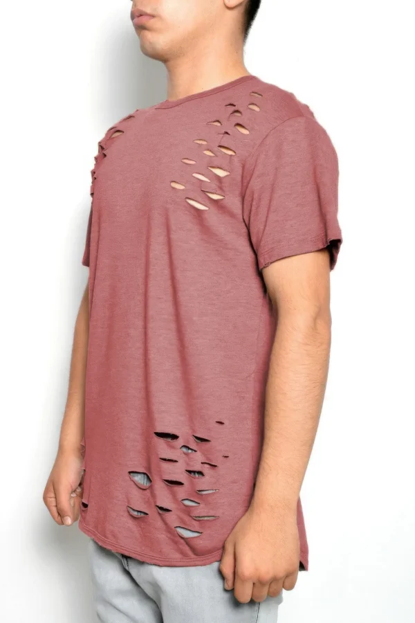 Men's Casual Short Sleeve Jersey T-shirt Tops - Image 2