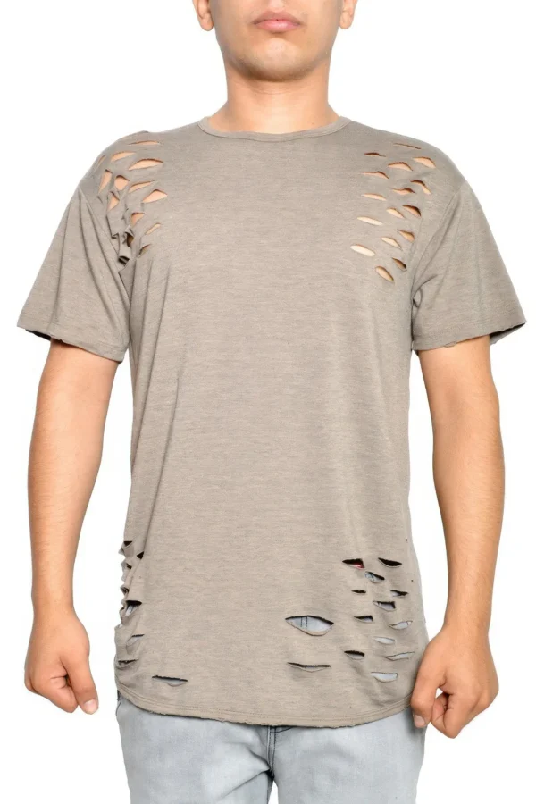 Men's Casual Short Sleeve Jersey T-shirt Tops - Image 4