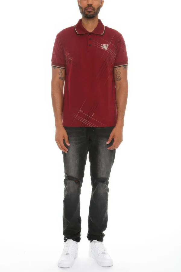 Version Couture Polo Button Down Shirt - Image 4