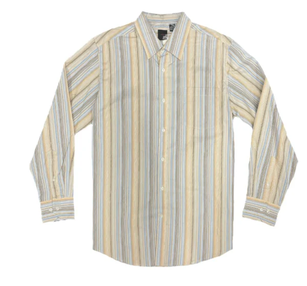 Michael Brandon Long Sleeve Striped Shirt - Image 3