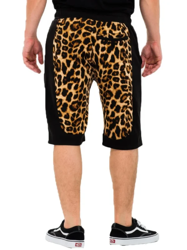 Cheetah Contrast Shorts - Image 3