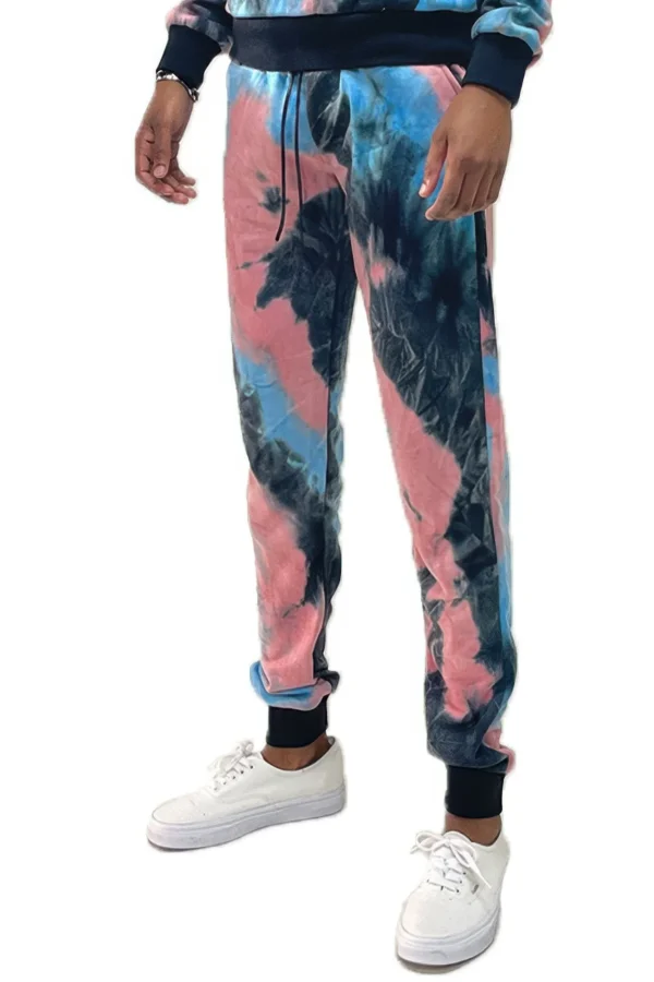 Cotton Tye Dye Sweat Pants - Image 2
