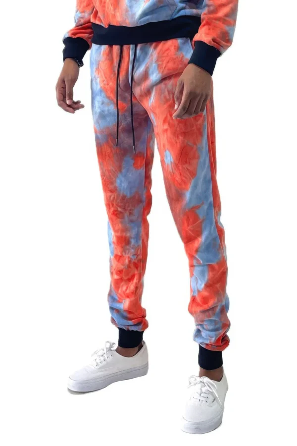 Cotton Tye Dye Sweat Pants - Image 4