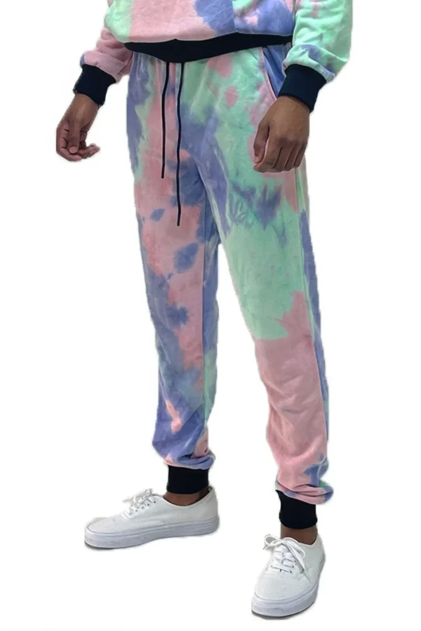 Cotton Tye Dye Sweat Pants - Image 6