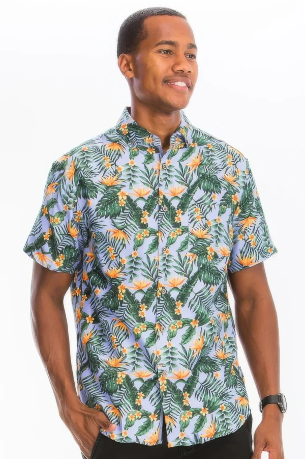 Hawaiian Button Down Shirt - Image 2