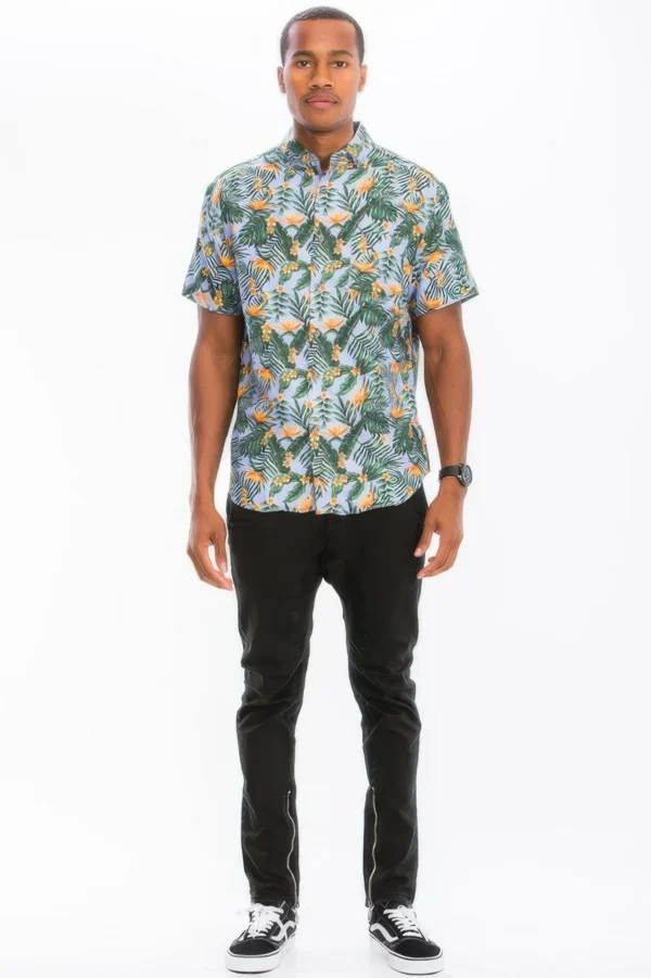 Hawaiian Button Down Shirt - Image 4