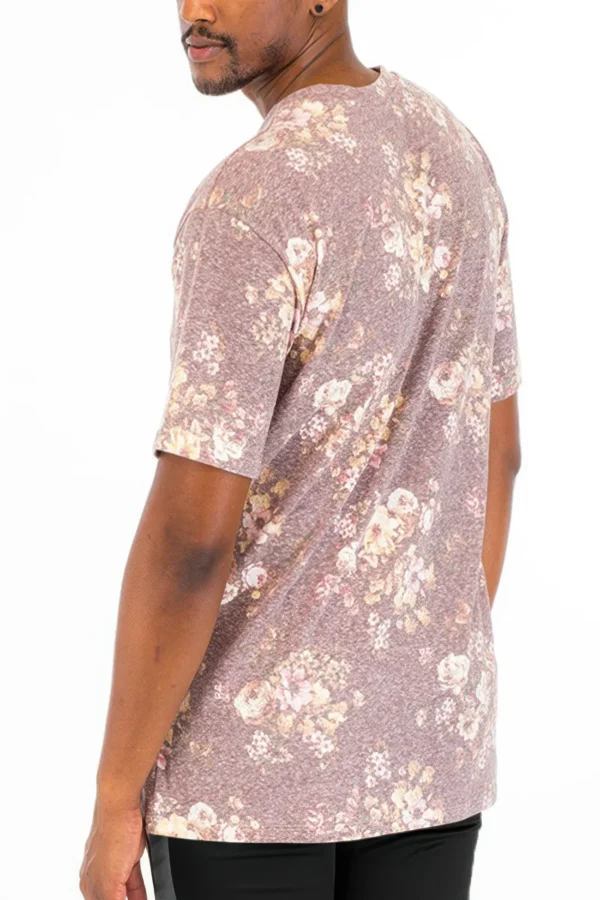 Heathered Floral Tshirt - Image 6