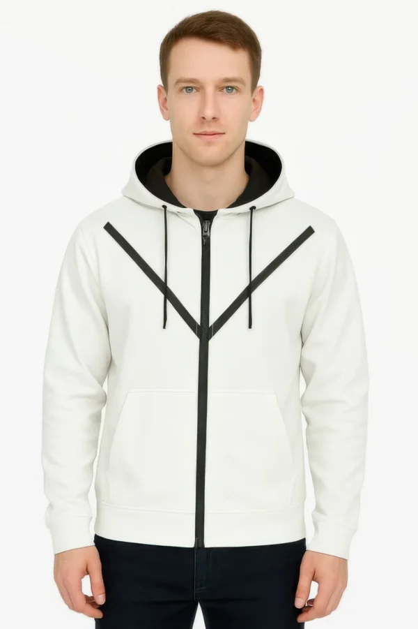 Casual Full Zip Up Hoodie Sweatshirts - Image 2