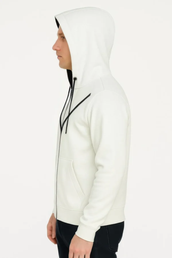 Casual Full Zip Up Hoodie Sweatshirts - Image 4