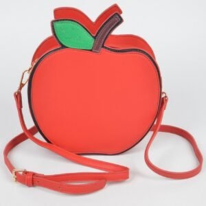 Apple shape fun clutch