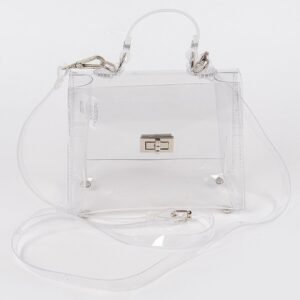 Transparent single handle clutch