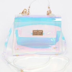 Hologram Transparent Crossbody Bag