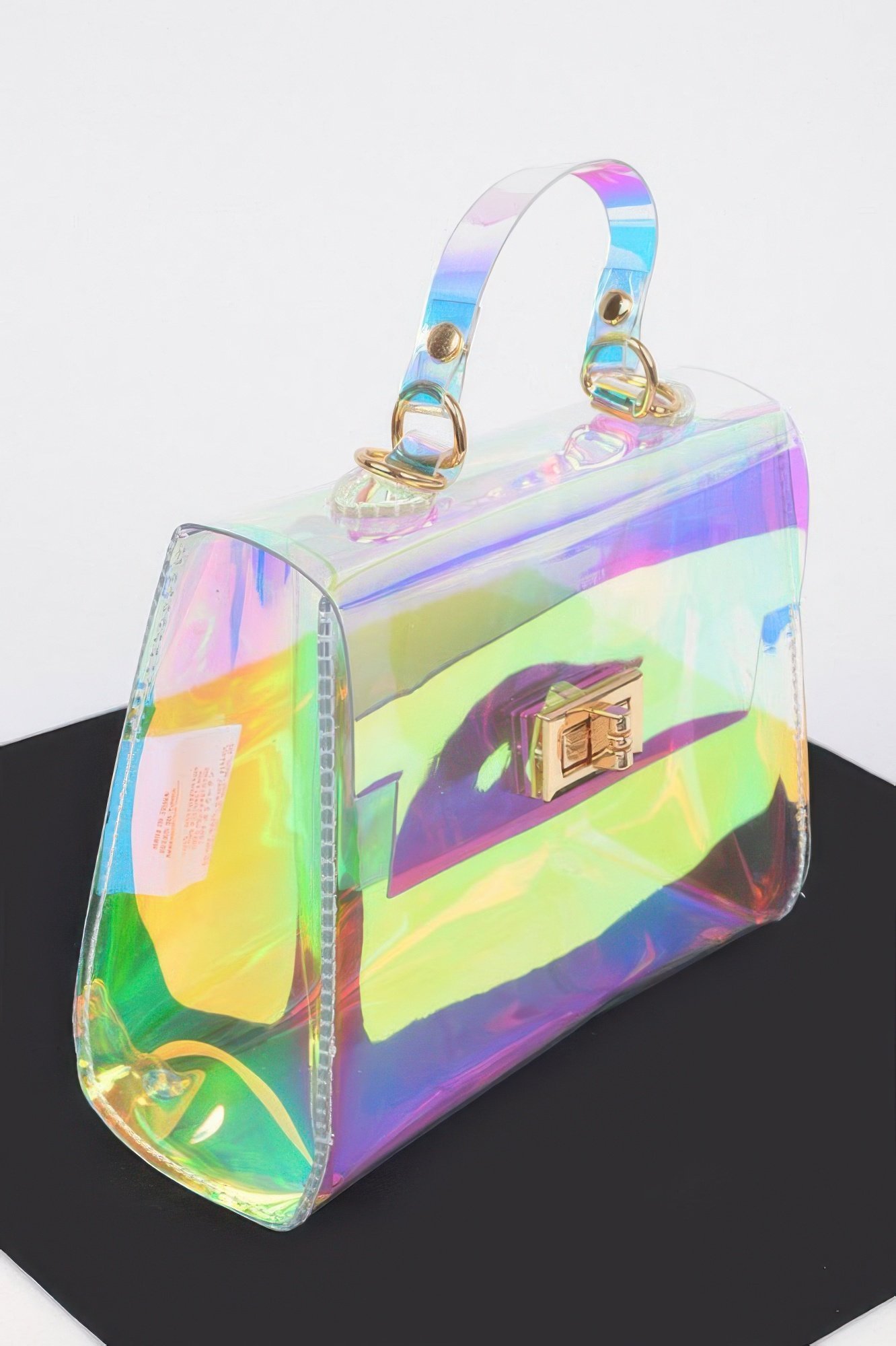 Hologram Transparent Crossbody Bag - Image 2