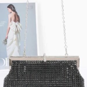 Rhinestone party clutch