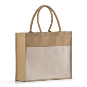 Large Easy-Print Jute Bag - TJ289