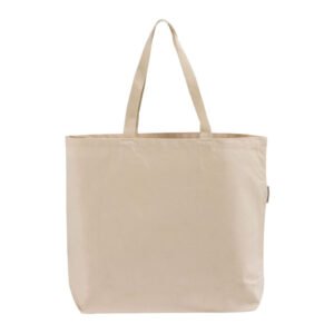 20 in Large Organic Canvas Shopping Tote Bags - OR260